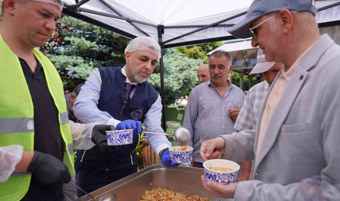 Yakutiye Belediyesi, Muharrem Ayı dolayısıyla Cuma Namazı çıkışı camilerde vatandaşlara