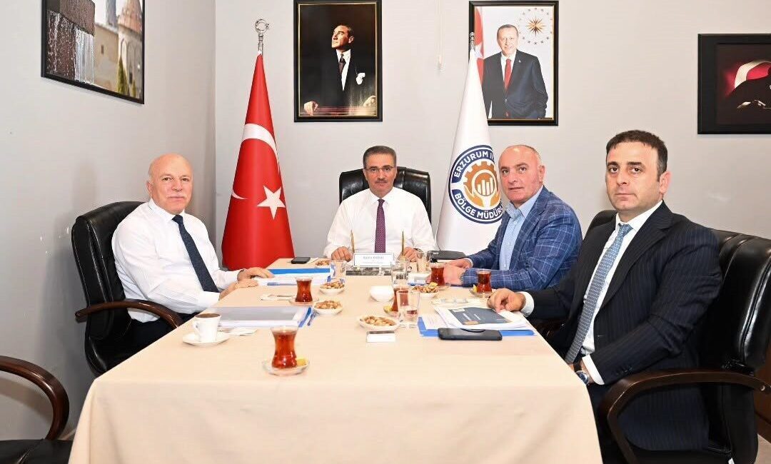 Vali Aydın Baruş, Büyükşehir Belediye Başkanı Mehmet Sekmen, Erzurum Ticaret