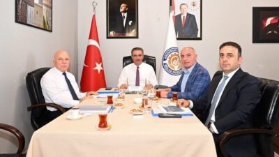 Vali Aydın Baruş, Büyükşehir Belediye Başkanı Mehmet Sekmen, Erzurum Ticaret