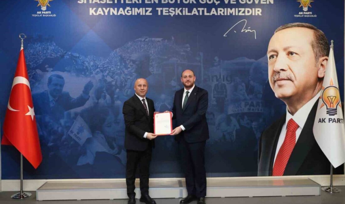 AK Parti Samsun İl Başkanlığı, Terme İlçe Başkanlığı görevinde değişikliğe