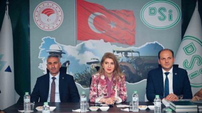 Malatya’da devam eden 29,2 milyar liralık DSİ yatırımlarını değerlendiren AK