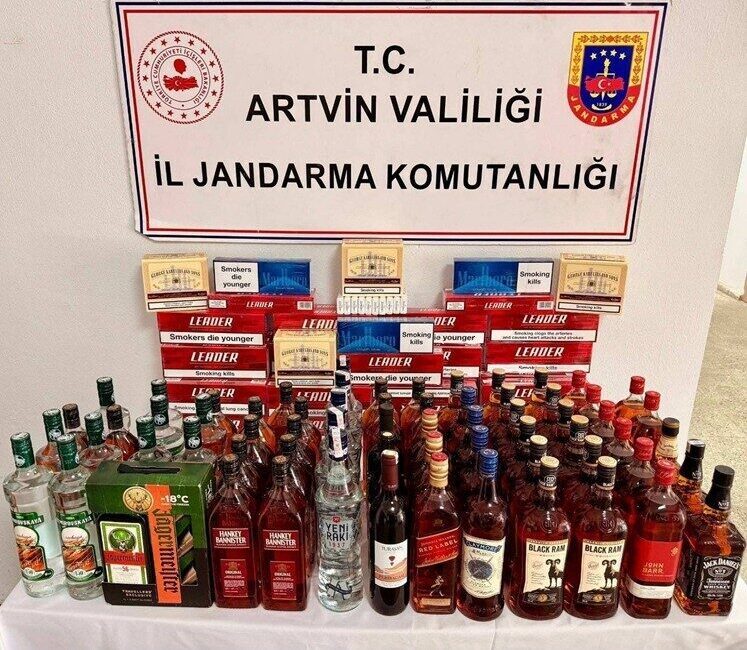 Artvin İl Jandarma Komutanlığı ekiplerince haziran ayı boyunca kaçakçılıkla mücadele