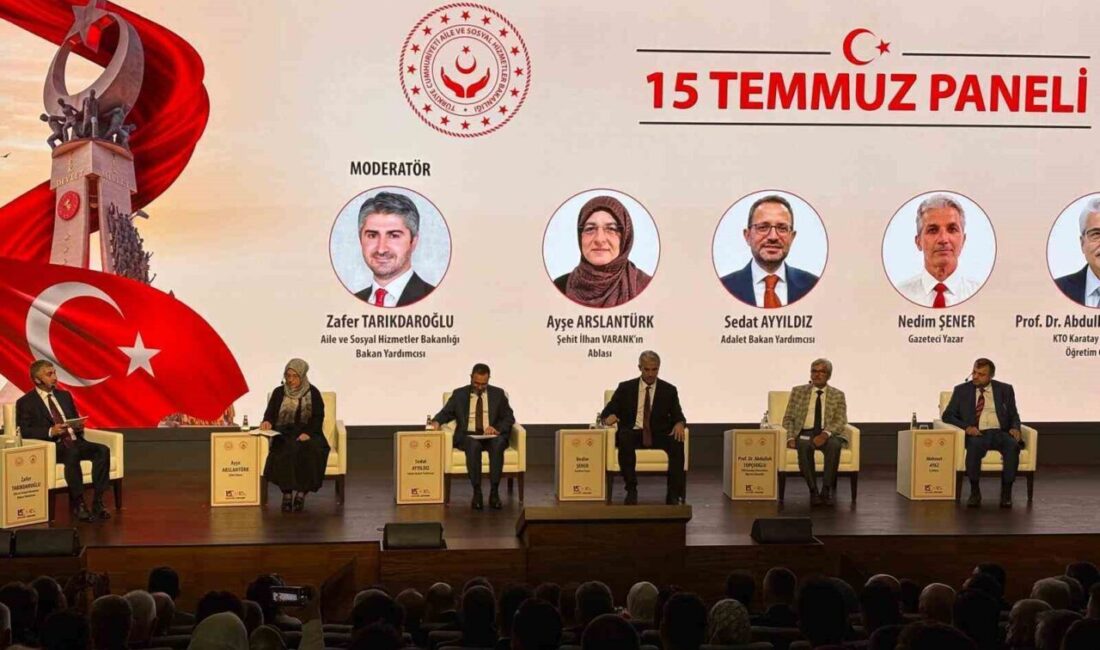 Aile ve Sosyal Hizmetler Bakanı Mahinur Özdemir Göktaş, “15 Temmuz;