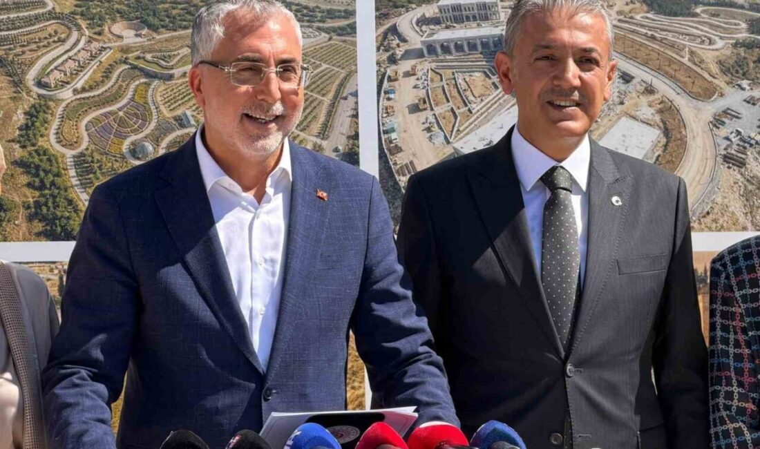 Çalışma ve Sosyal Güvenlik Bakanı Vedat Işıkhan, Mardin’e 560 milyon