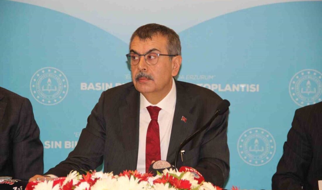 Milli Eğitim Bakanı Prof. Dr. Yusuf Tekin, bir dizi programa