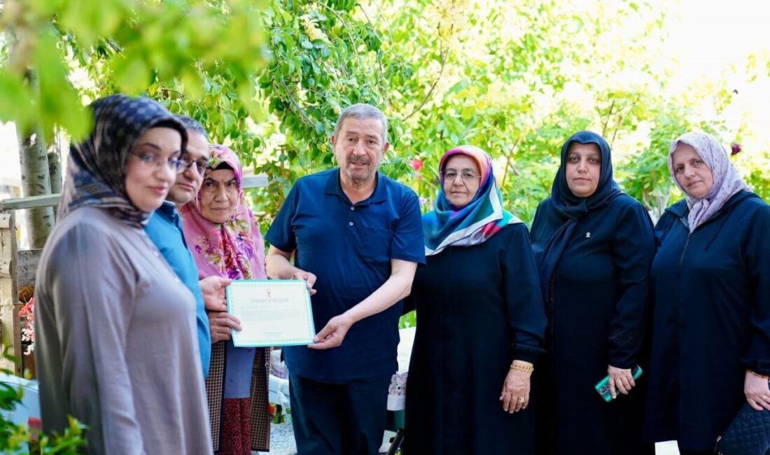 Darende Belediye Başkanı Alican Bozkurt, AK Parti saha çalışmaları kapsamında