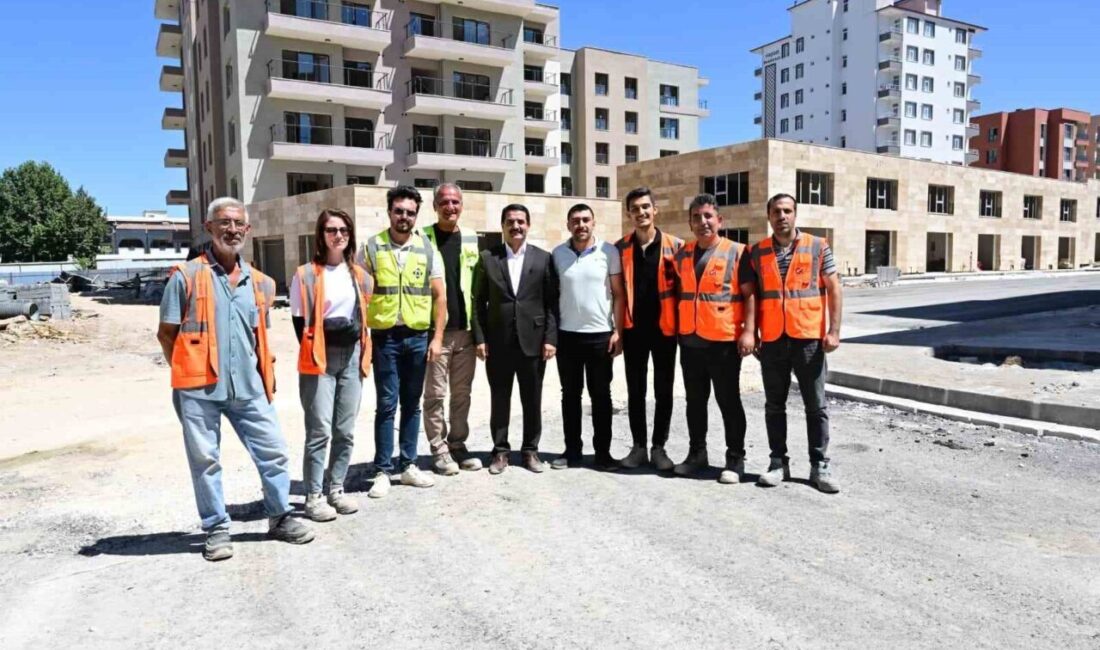 Battalgazi Belediye Başkanı Bayram Taşkın, Sancaktar Mahallesi’ndeki rezerv alan çalışmalarını