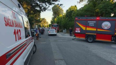Zonguldak’ın Karadeniz Ereğli ilçesinde boş arazide çıkan yangın, ekiplerin hızlı