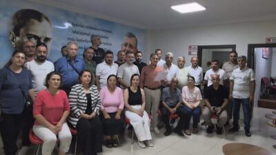 Cumhuriyet Halk Partisi (CHP) Erzincan teşkilatında görev yapan çok sayıda