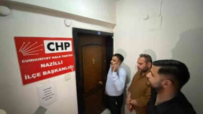 Cumhuriyet Halk Partisi Nazilli İlçe Teşkilatı’nda koltuk değişimi krize dönüştü.