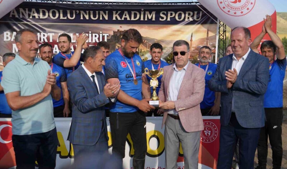 Bayburt’ta düzenlenen 2026 Yılı Atlı Cirit İl Birinciliği Final Müsabakasında