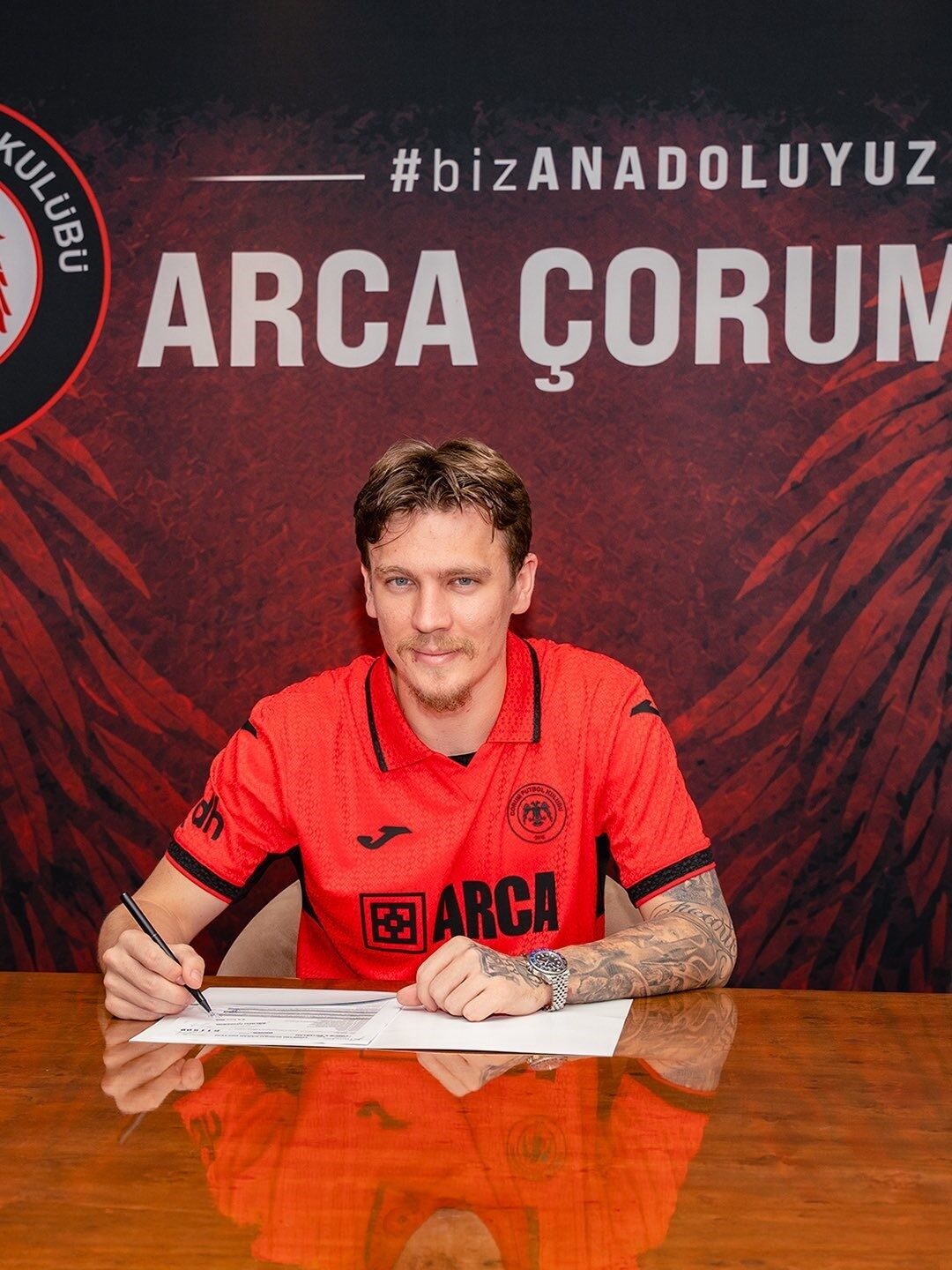 Çorum FK, Trabzonspor’dan Serdar Saatçı’yı 3+1 yıllık sözleşmeyle renklerine bağladı.