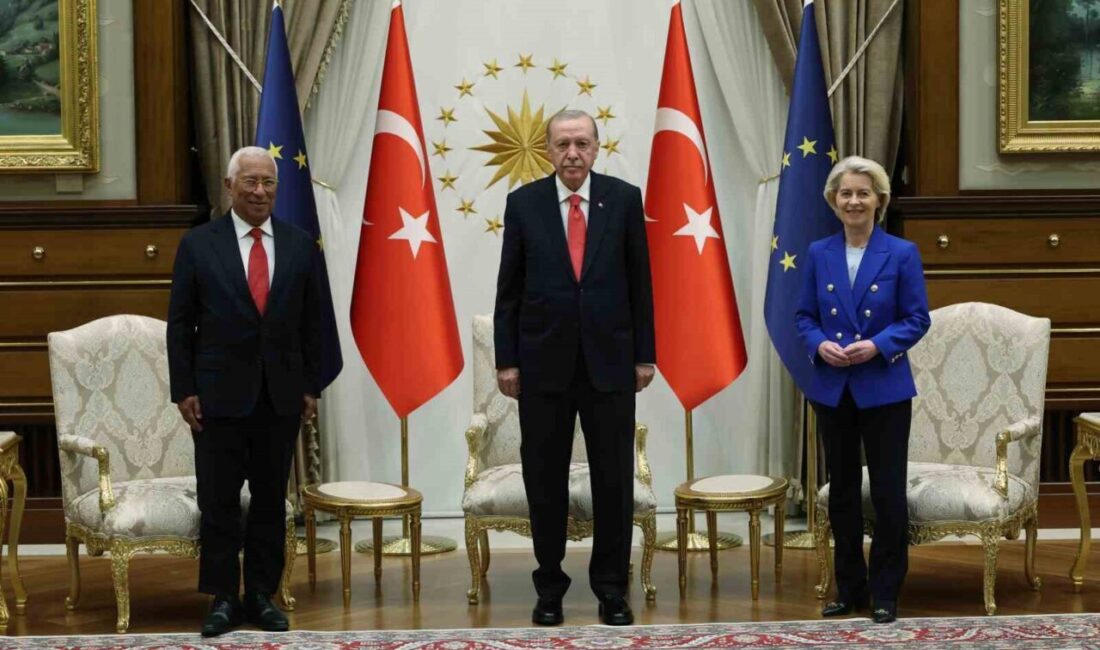 Cumhurbaşkanı Recep Tayyip Erdoğan, Avrupa Birliği (AB) Komisyonu Başkanı Ursula
