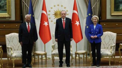 Cumhurbaşkanı Recep Tayyip Erdoğan, Avrupa Birliği (AB) Komisyonu Başkanı Ursula