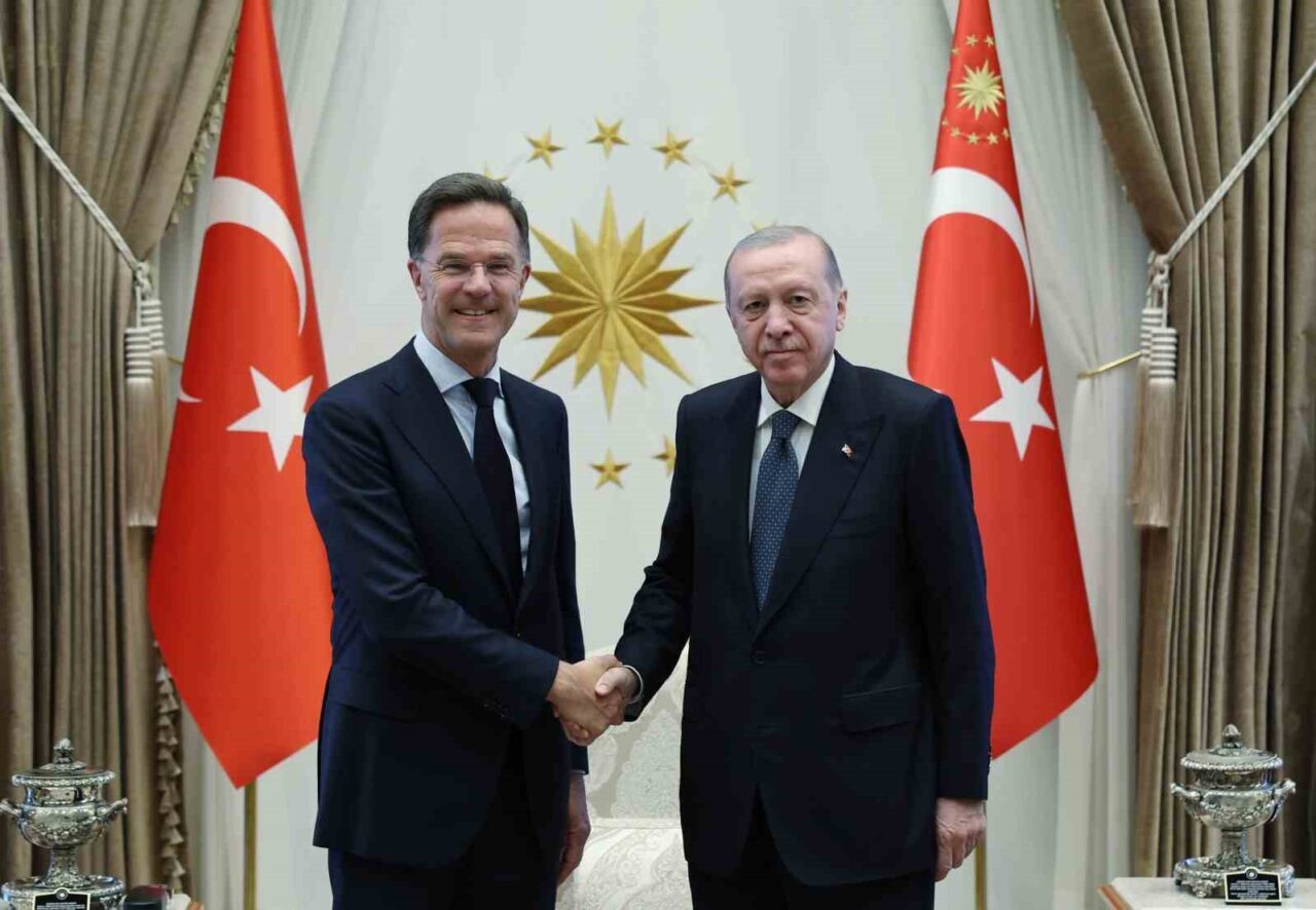 Cumhurbaşkanı Recep Tayyip Erdoğan, NATO Genel Sekreteri Mark Rutte’yi kabul