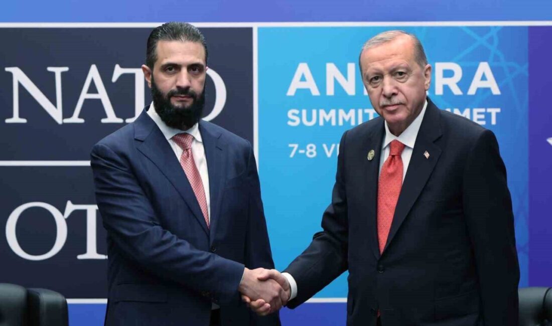 Cumhurbaşkanı Recep Tayyip Erdoğan, Suriye Cumhurbaşkanı Ahmed Şara ile bir