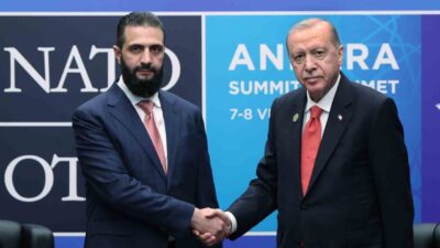 Cumhurbaşkanı Recep Tayyip Erdoğan, Suriye Cumhurbaşkanı Ahmed Şara ile bir
