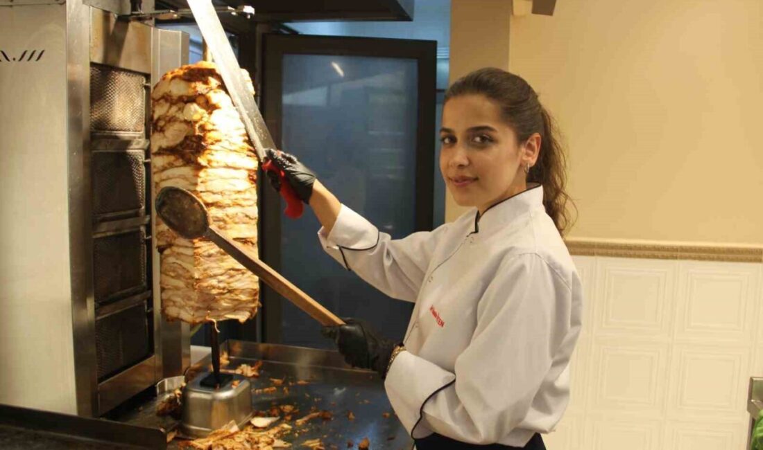Erzurum’da yaşayan 26 yaşındaki Hande Ökten, erkek egemen mesleklerden biri