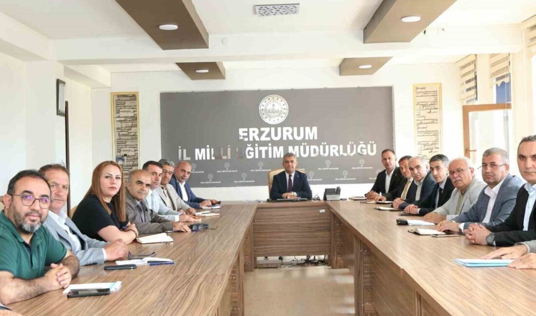 İl Millî Eğitim Müdürü Süleyman Ekici başkanlığında, İl Millî Eğitim