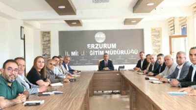 İl Millî Eğitim Müdürü Süleyman Ekici başkanlığında, İl Millî Eğitim