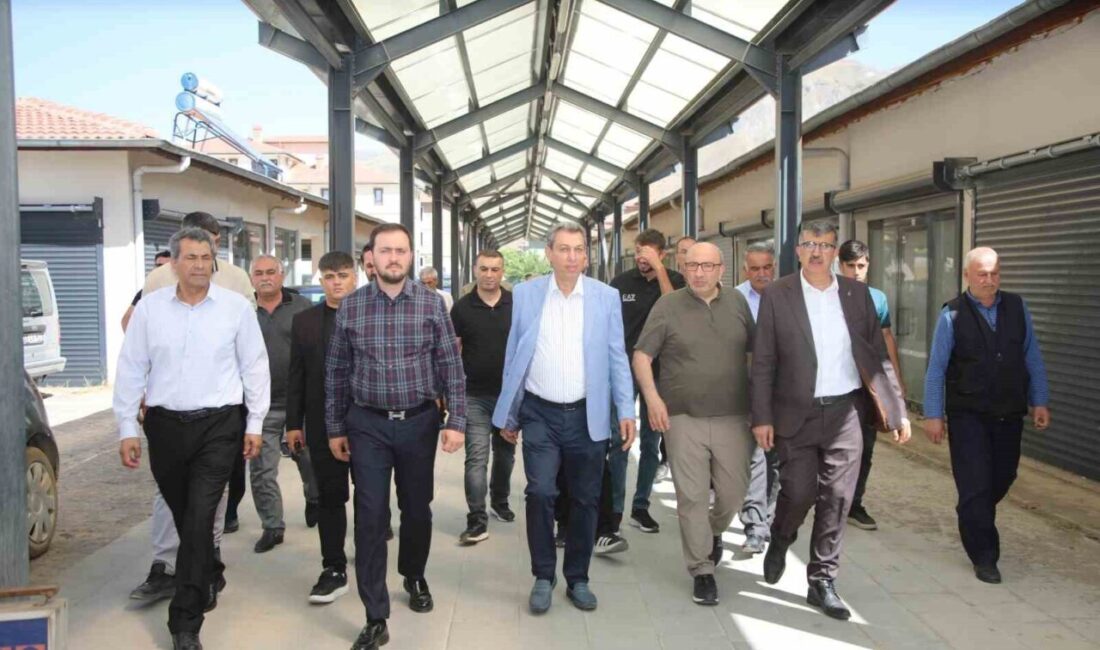 Elazığ AK Parti milletvekilleri, kentin farklı ilçelerinde vatandaşlarla bir araya