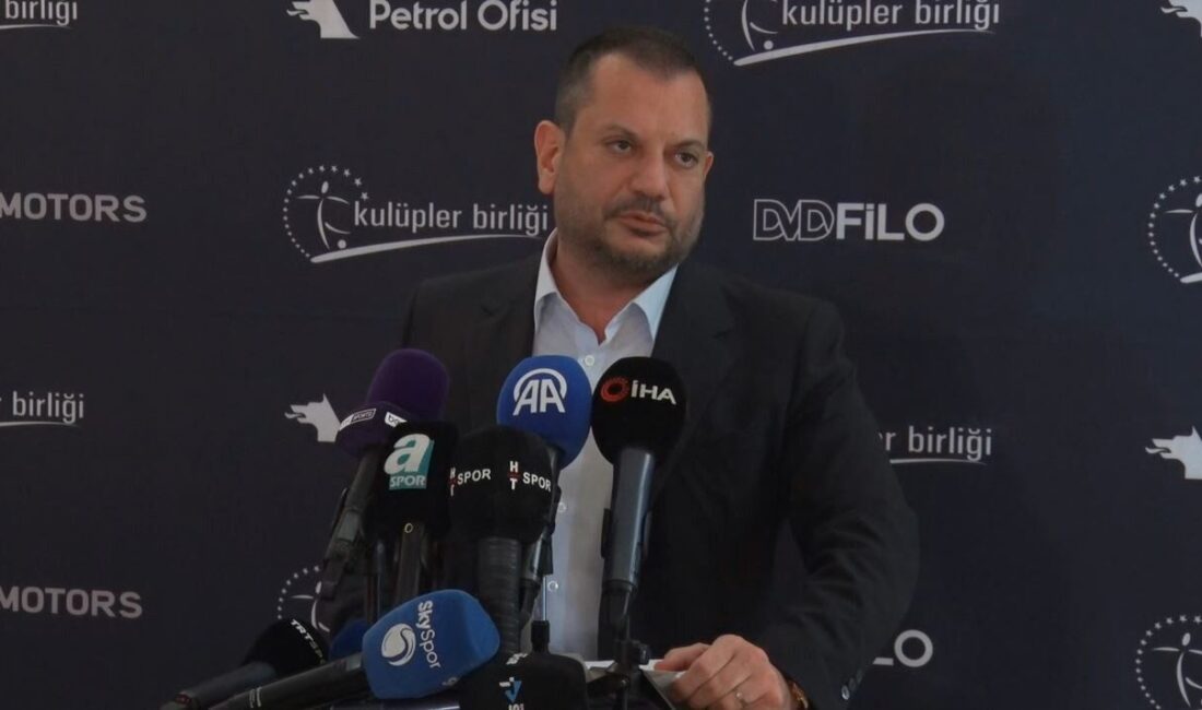 Kulüpler Birliği’nin bugün yapılan olağan genel kurul toplantısının ardından Trabzonspor