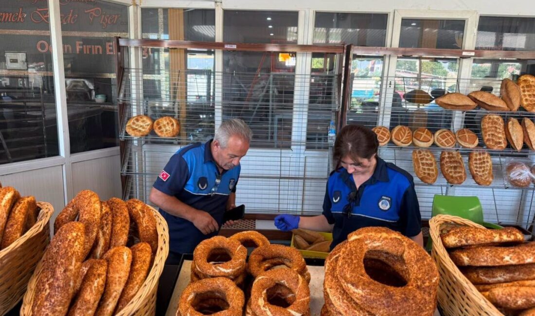Erzincan Belediyesi Zabıta Müdürlüğü ekipleri, kent genelinde ekmek fırınları ile