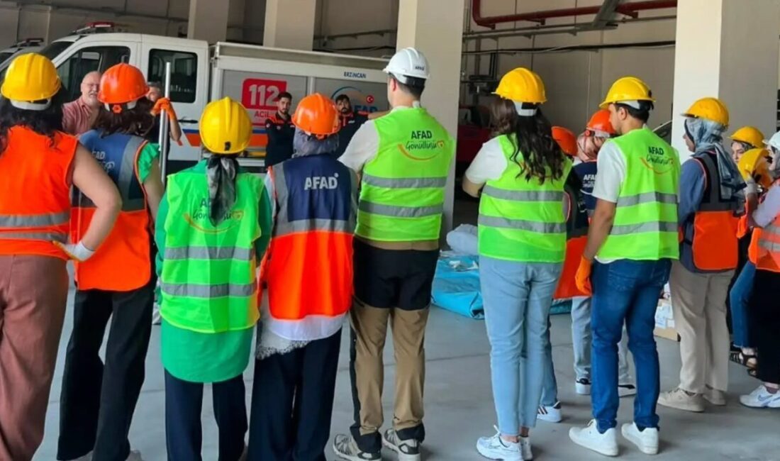 Erzincan İl Afet ve Acil Durum (AFAD) Müdürlüğü tarafından, afetlere