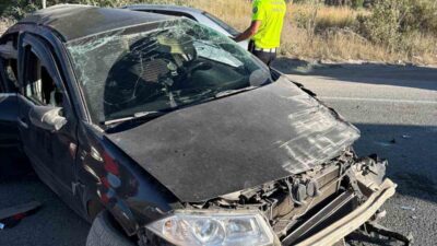 Erzincan-Sivas karayolu Sakaltutan mevkisinde meydana gelen tek taraflı trafik kazasında