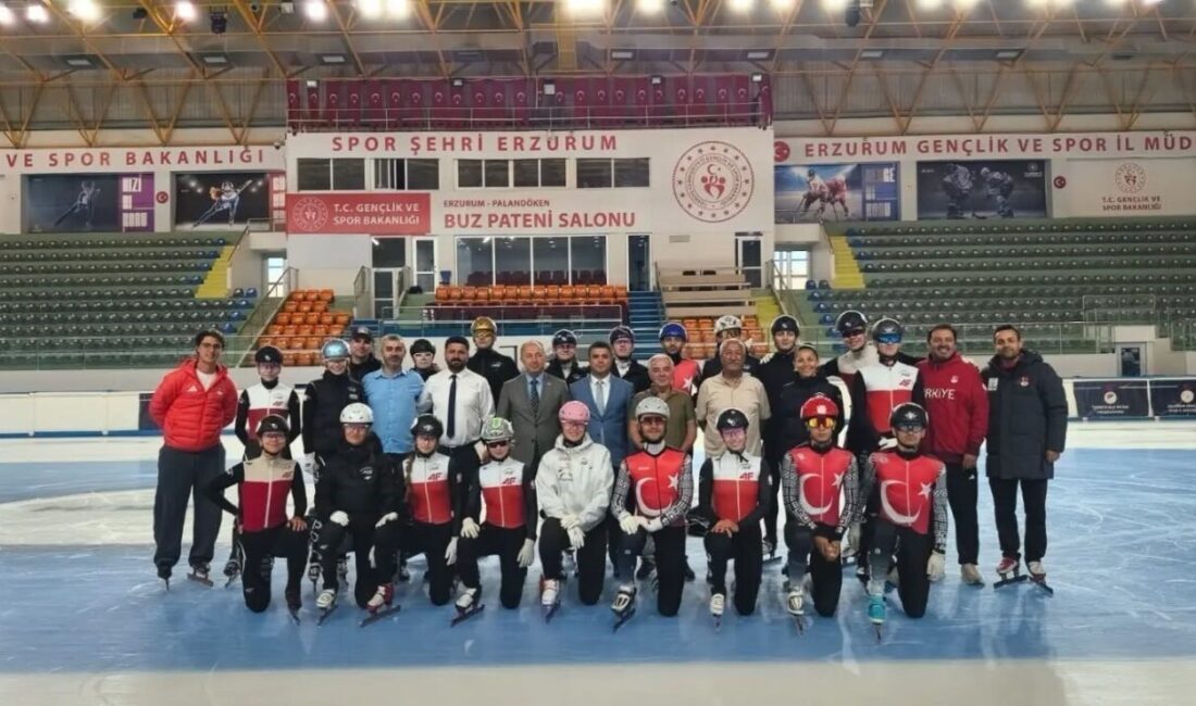 Erzurum, Türkiye Buz Pateni Federasyonu tarafından düzenlenen Uluslararası Short Track