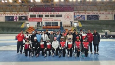 Erzurum, Türkiye Buz Pateni Federasyonu tarafından düzenlenen Uluslararası Short Track