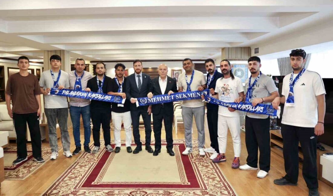 Erzurum Büyükşehir Belediye Başkanı Mehmet Sekmen, Erzurumspor FK Başkanı Ahmet