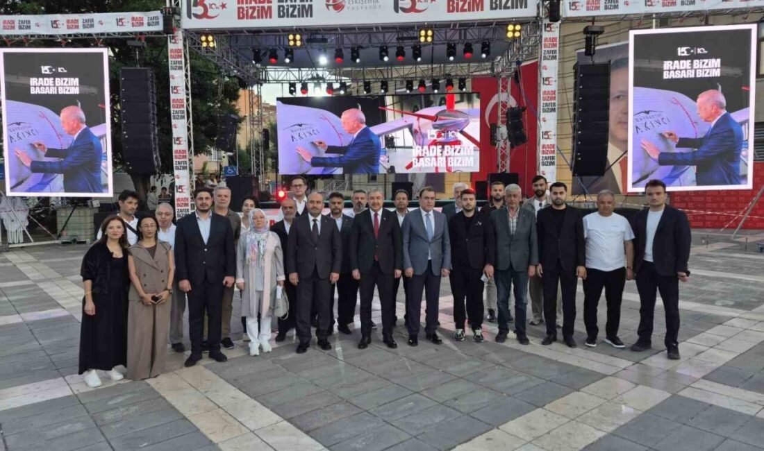 Eskişehir Valisi Erdinç Yılmaz, “Milli Birlik ve Demokrasi Bayramı bütün