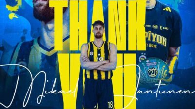 Fenerbahçe Erkek Basketbol Takımı, Finlandiyalı basketbolcu Mikael Jantunen ile yollarını