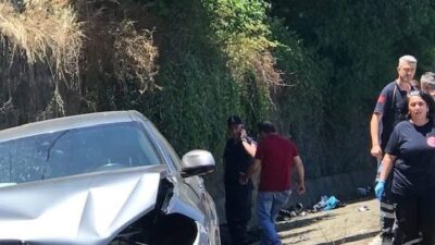 Giresun’un Bulancak ilçesinde meydana gelen trafik kazasında 79 yaşındaki motosiklet