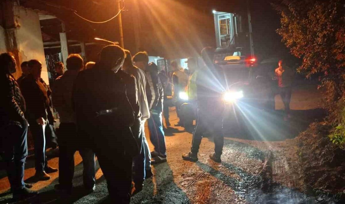 Giresun’un Görele ilçesine bağlı Umutlu köyünde duyulan şiddetli patlama sesi,