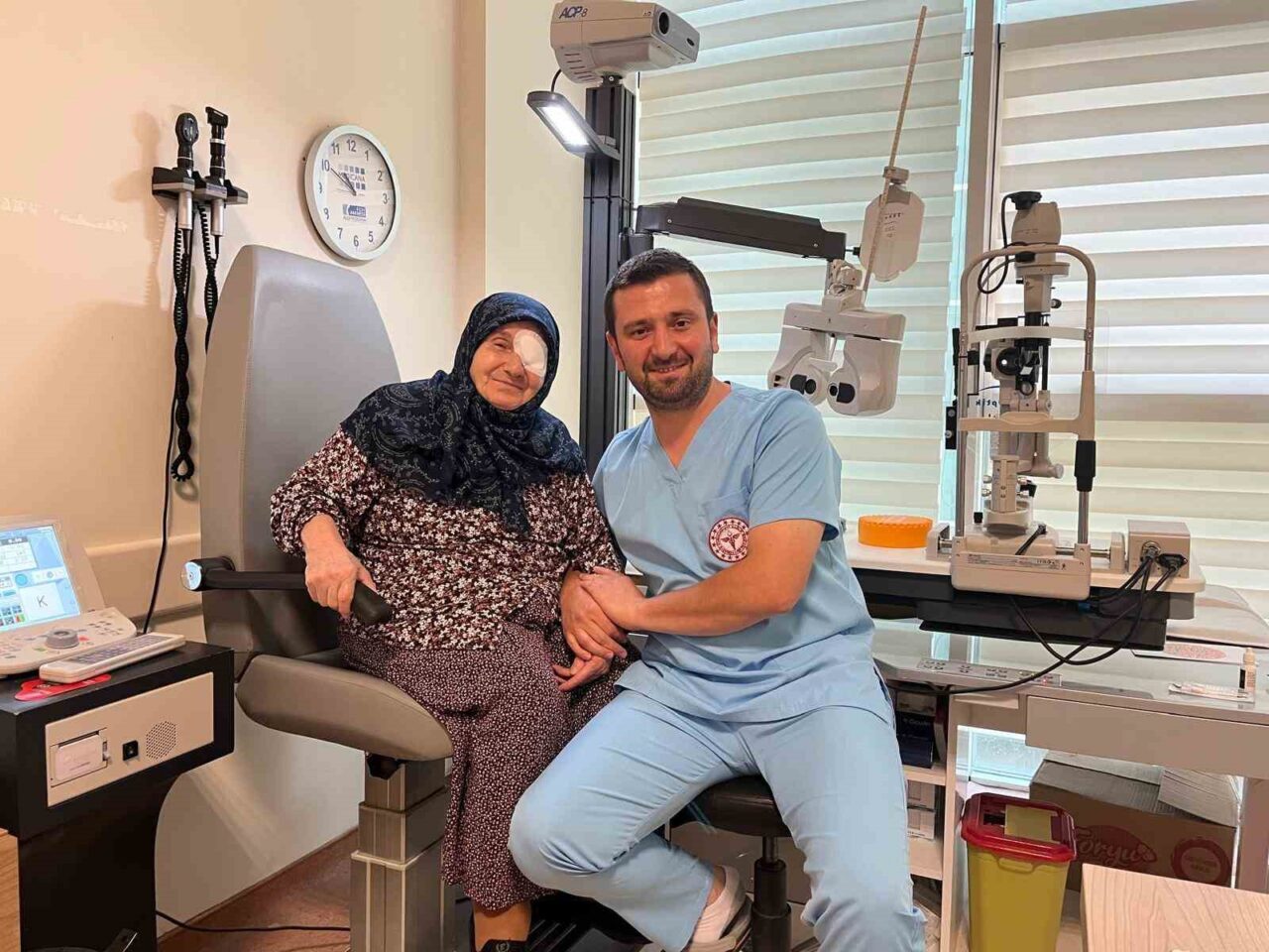 Samsun’un Vezirköprü ilçesinde görev yapan Göz Hastalıkları Uzmanı Opr. Dr.