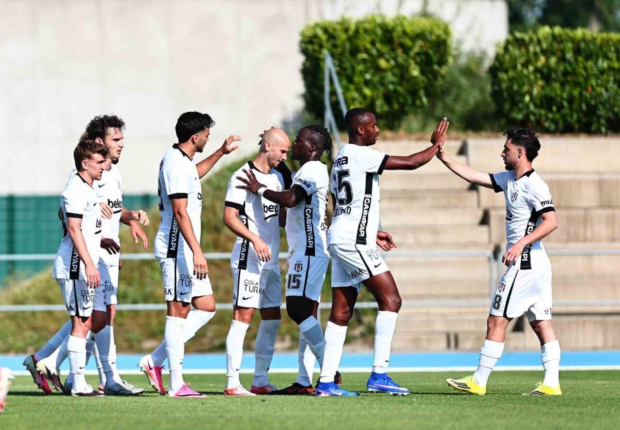 Beşiktaş, Slovakya kampındaki ilk hazırlık maçında karşılaştığı Macaristan ekibi Gyirmot’u