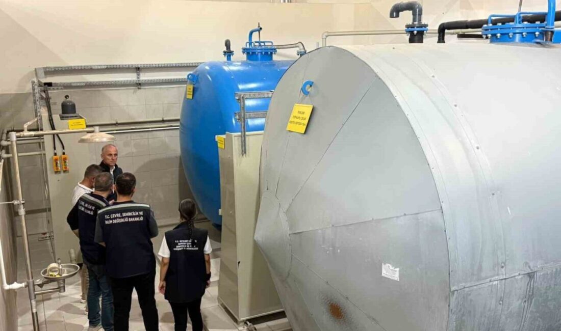 İçme Suyu Arıtma Tesisinde, Bayburt Çevre, Şehircilik ve İklim Değişikliği