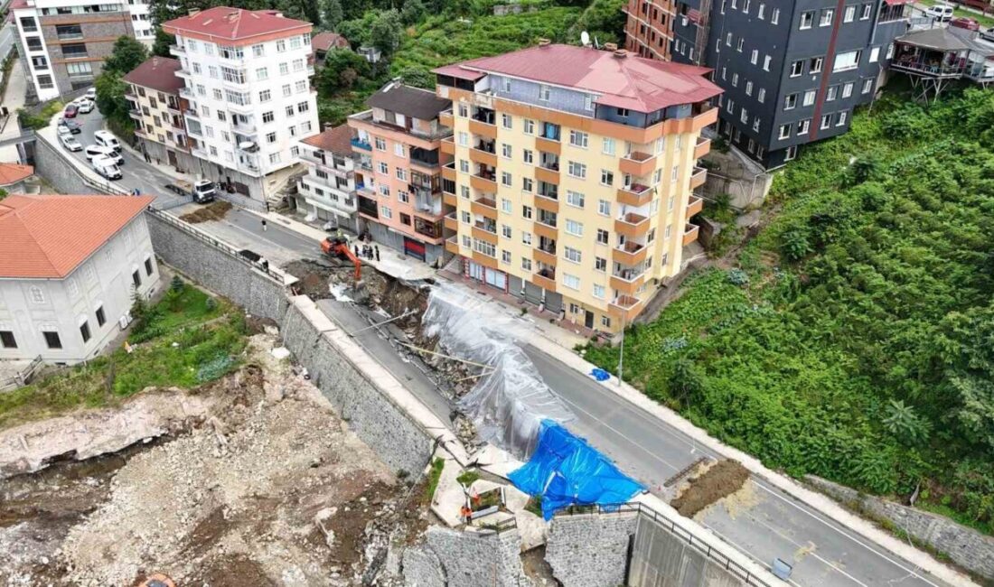 Doğu Karadeniz’de son yıllarda farklı noktalarda meydana gelen istinat duvarı