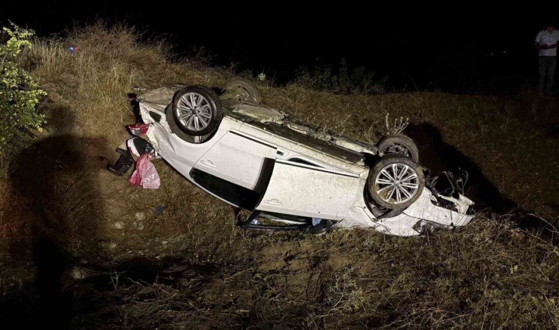 Kastamonu’nun Tosya ilçesinde yoldan çıkarak şarampole yuvarlanan otomobilin sürücüsü yaralandı.