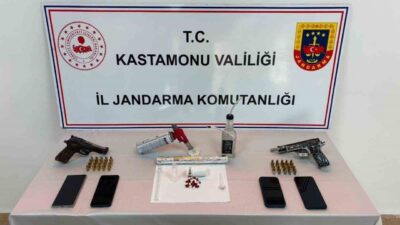 Kastamonu’da jandarma ekipleri tarafından 29 Haziran-6 Temmuz arasında gerçekleştirilen uyuşturucu