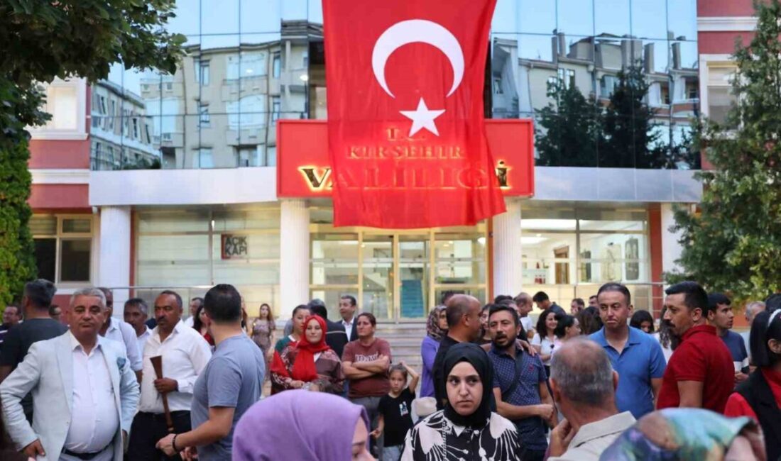 Kırşehir’de 15 Temmuz Demokrasi ve Milli Birlik Günü dolayısıyla düzenlenen