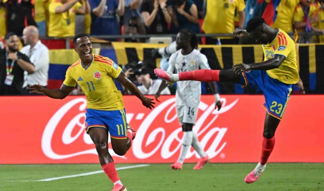 2026 FIFA Dünya Kupası son 32 turunda Kolombiya, Gana’yı 1-0’lık