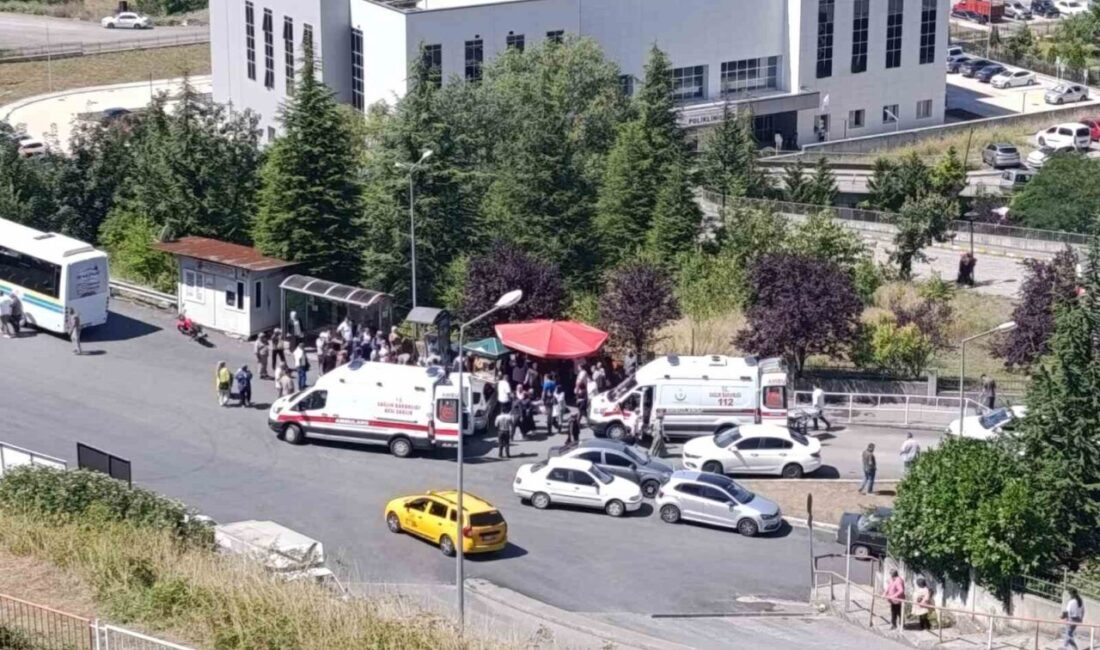 Zonguldak’ın Karadeniz Ereğli ilçesinde sürücüsünün kontrolden çıkan otomobilin rampa aşağıya