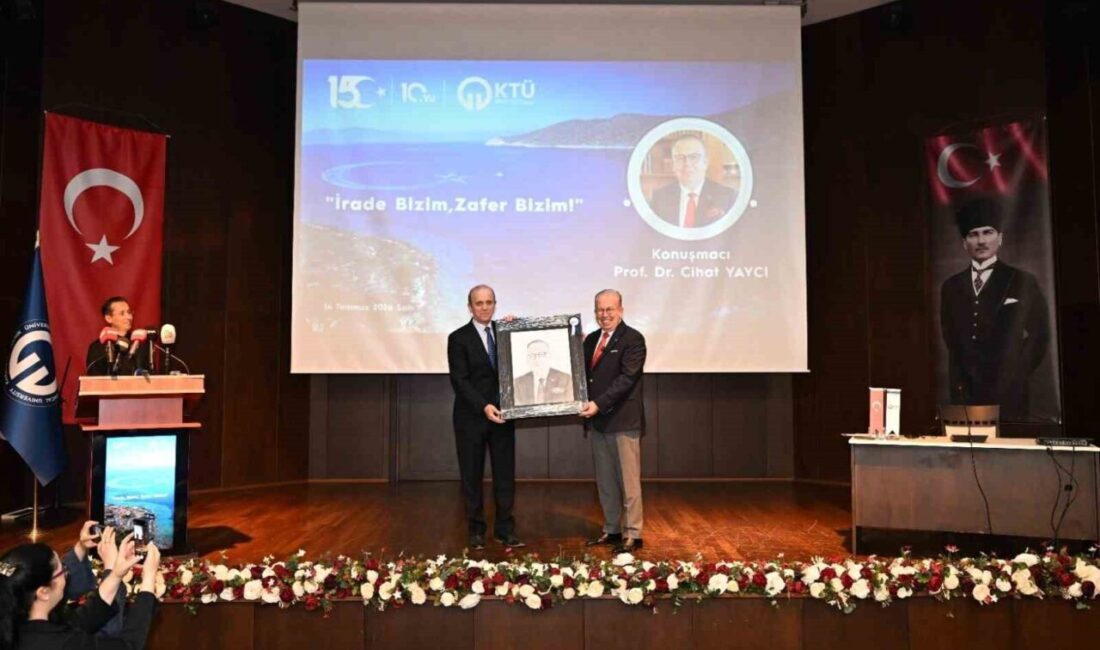 Karadeniz Teknik Üniversitesi (KTÜ) ev sahipliğinde düzenlenen “İrade Bizim, Zafer