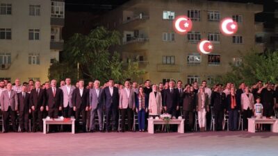 Mardin’de 15 Temmuz Demokrasi ve Milli Birlik Günü dolayısıyla anma