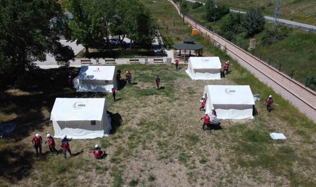 Bayburt’ta, afet ve acil durumlarda görev alacak ekiplerin yeterliliğinin belirlenmesi