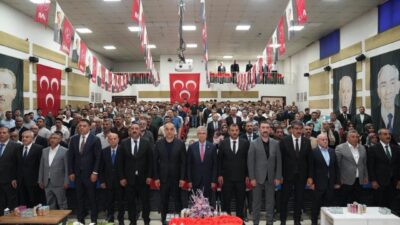 Milliyetçi Hareket Partisi (MHP) Erzurum ilçe kongreleri kapsamında düzenlenen Aşkale