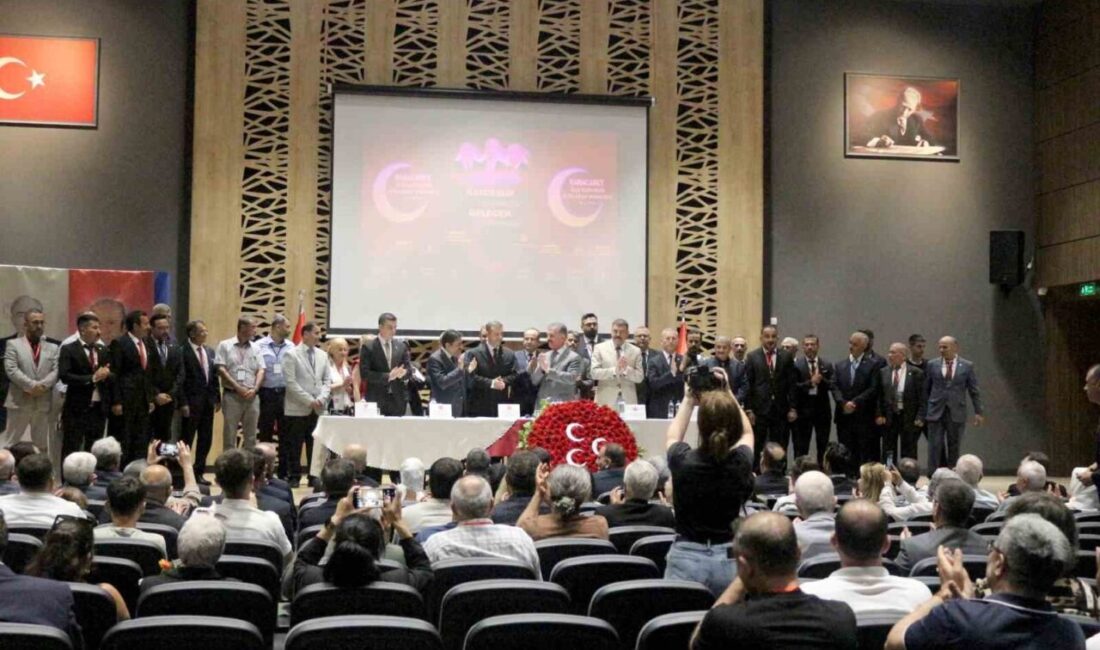 MHP Karacabey İlçe Teşkilatı’nın 15. Olağan Kongresi’nde mevcut başkan Mehmet